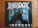 PARADOX-Heresy Vinyl LP RO 9506 1 ORIG.PRESS Europe 1989 
