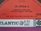 Led Zeppelin III Red Plum Uk 1st 