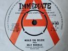 Billy Nicholls - Would You Believe 1968 UK 45 
