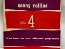 SONNY ROLLINS   Plus 4. 1956 mono PRESTIGE 7038 Jazz LP. 50