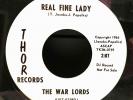THE WAR LORDS 45 *GARAGE GRAIL* - REAL 