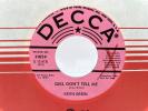 KEITH GREEN -GIRL DONT TELL ME-Promo 45 BRIAN 