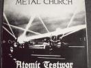 Metal Church Atomic Testwar LP Live 1986 ??