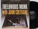 Thelonious Monk LP “With John Coltrane”   Jazzland 