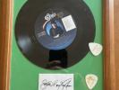 Stevie Ray Vaughan Vinyl 45 With Autograph In 
