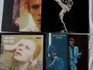 DAVID BOWIE 6 LPs Space Oddity The Man 