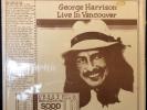 George Harrison “Live In Vancouver” SODD 005 Not 