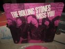 ROLLING STONES Miss You 12 Single 1978 Holland Promotone 